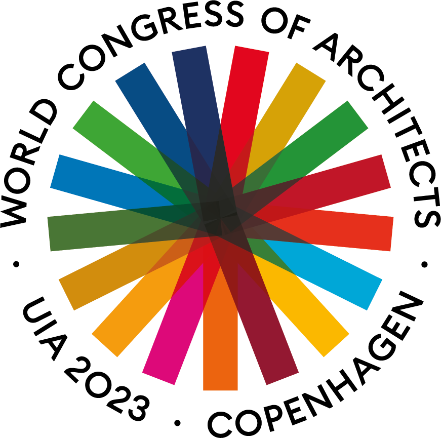Logo for ekstern samarbejdspartner UIA WORLD CONGRESS OF ARCHITECTS
